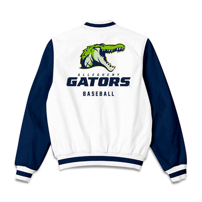 Allegheny - NCAA Baseball : Luke Duckworth - Bomber Jacket-1