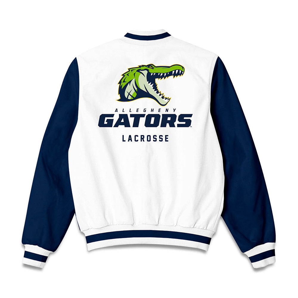 Allegheny - NCAA Women's Lacrosse : Desiree Morin - Bomber Jacket-1