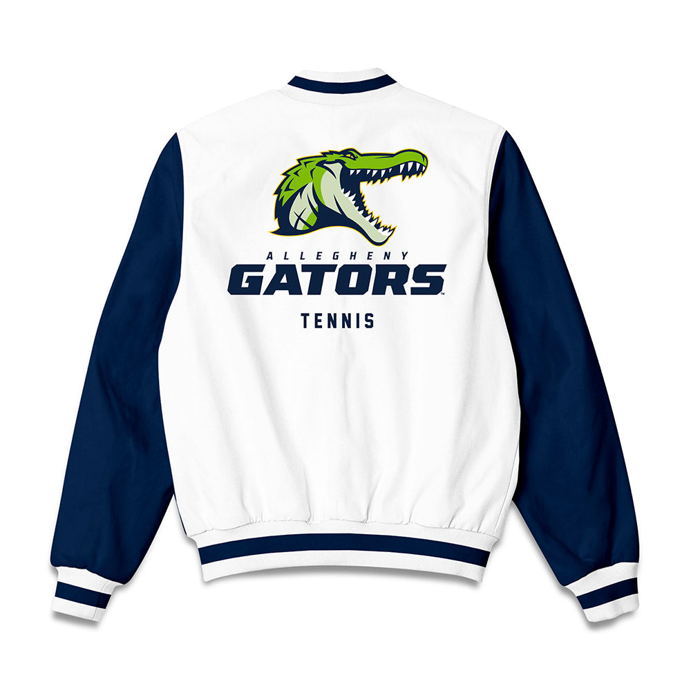 Allegheny - NCAA Women's Tennis : Gabrielle Bassette - Bomber Jacket-1