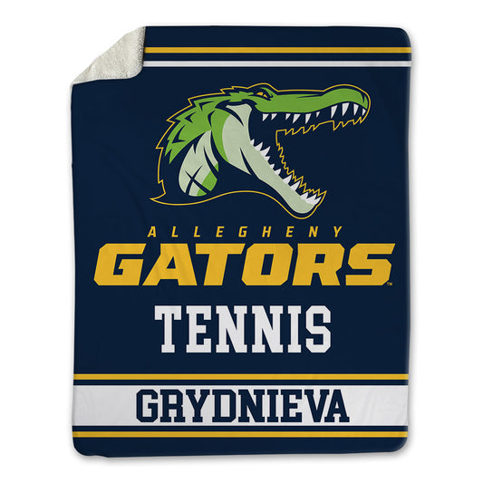 Allegheny - NCAA Women's Tennis : Emiliia Grydnieva - Blanket-0