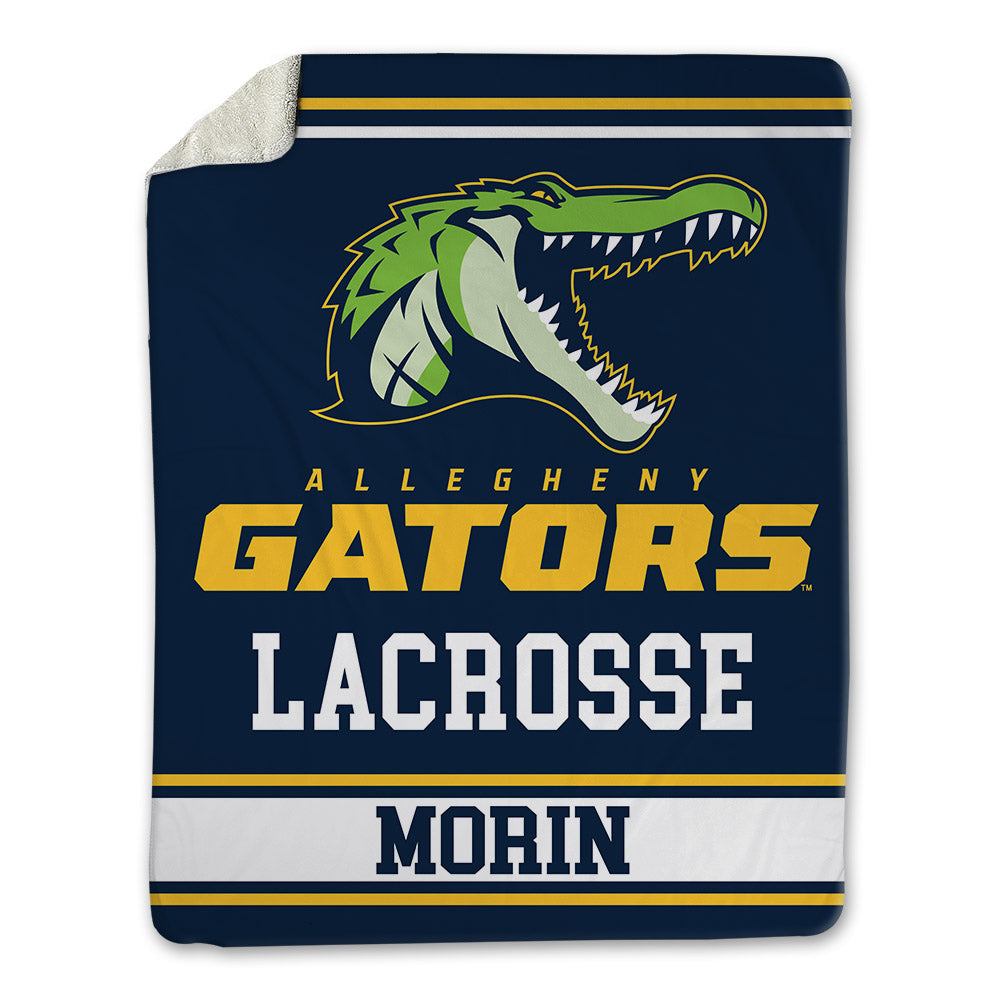 Allegheny - NCAA Women's Lacrosse : Desiree Morin - Blanket-0