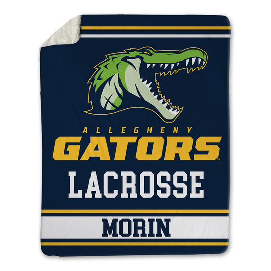 Allegheny - NCAA Women's Lacrosse : Desiree Morin - Blanket-0