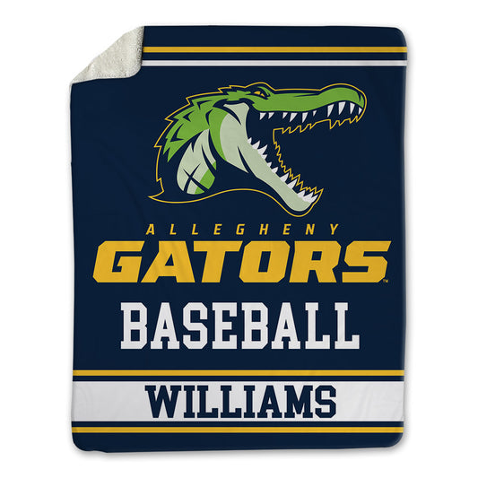 Allegheny - NCAA Baseball : Caden Williams - Blanket-0
