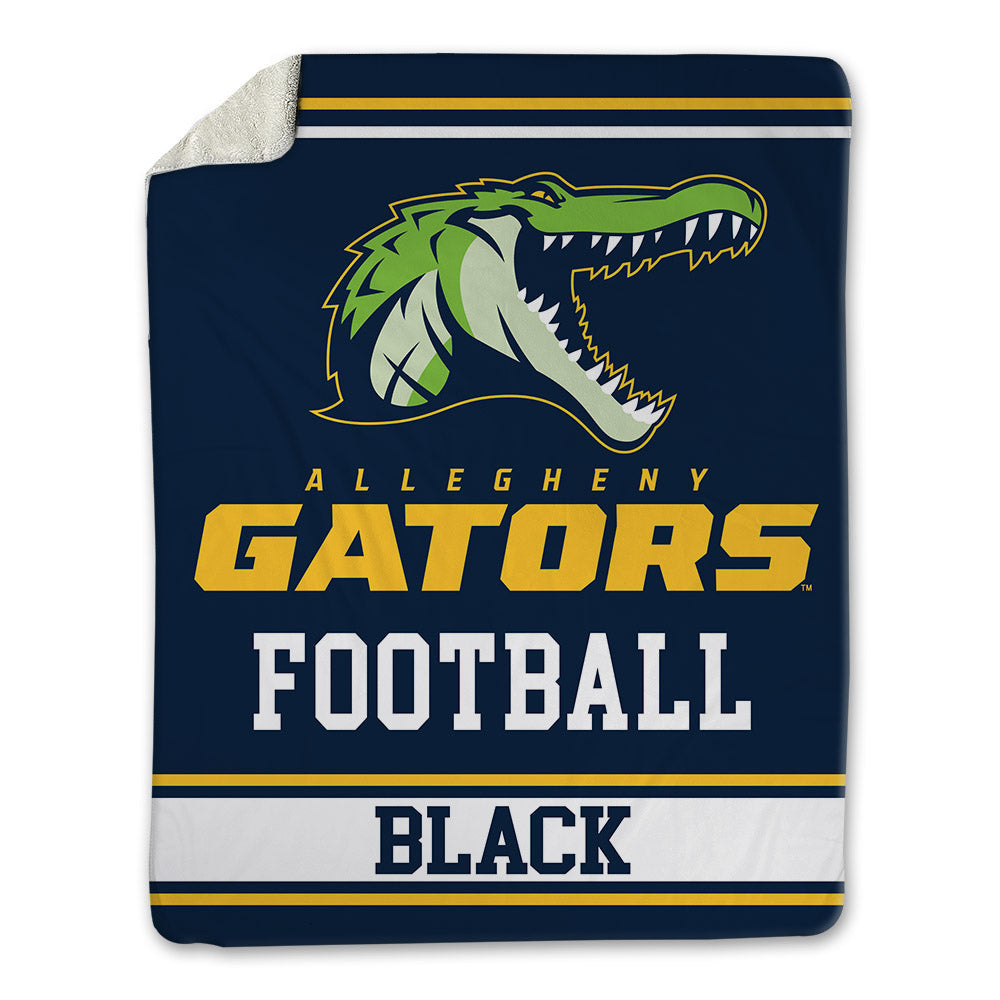 Allegheny - NCAA Football : Cooper Black - Blanket-0