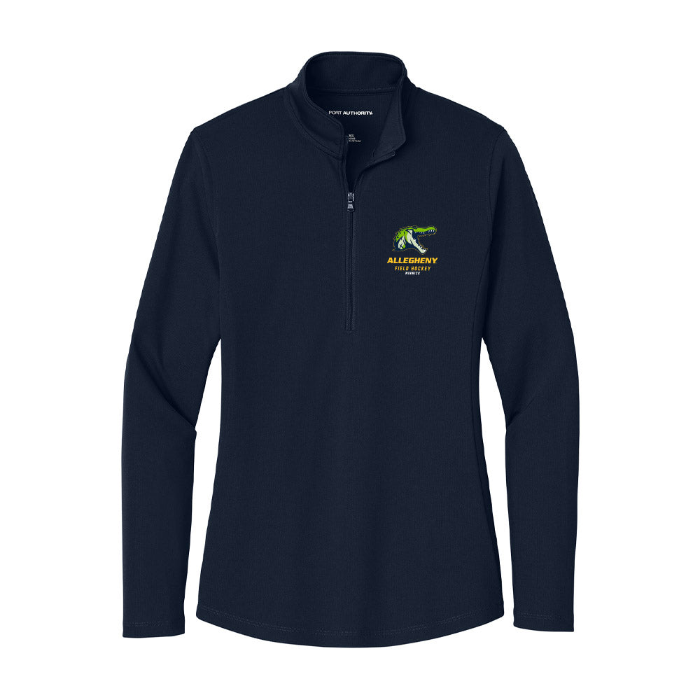 Allegheny - NCAA Women's Field Hockey : Sienna Minnick - Women's Lightweight Quarter Zip Jacket-0