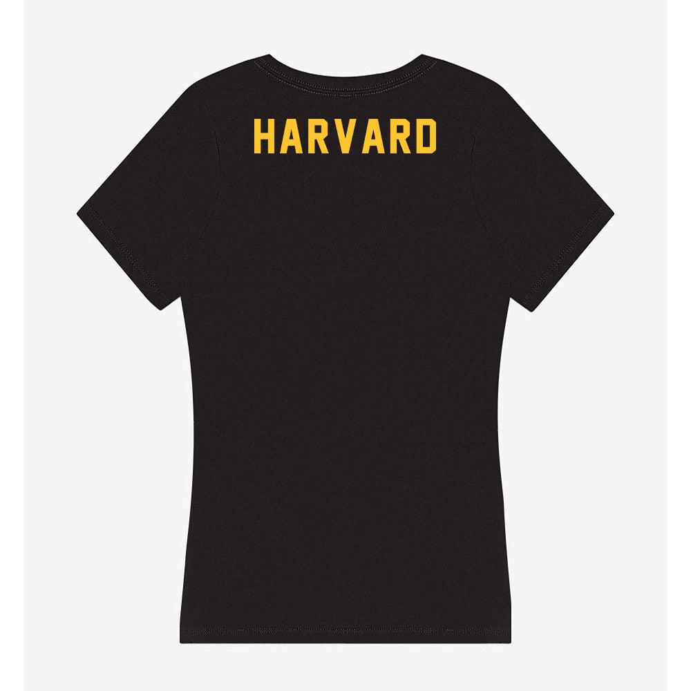 Allegheny - NCAA Women's Track & Field : Hevin Harvard - Women's V-Neck T-Shirt-1