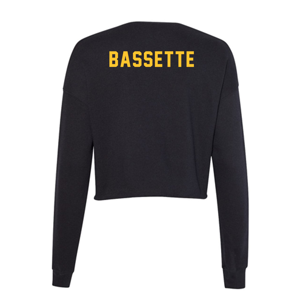 Allegheny - NCAA Women's Tennis : Gabrielle Bassette - Women's Cropped Crew Fleece-1