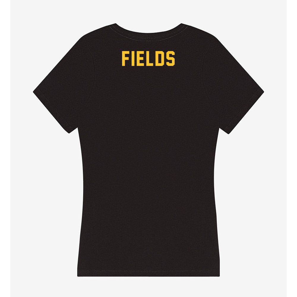 Allegheny - NCAA Football : Anthony Fields - Women's V-Neck T-Shirt-1
