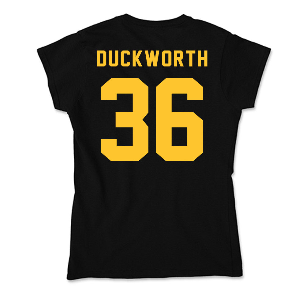 Allegheny - NCAA Baseball : Luke Duckworth - Soft Style Women’s T-Shirt-1