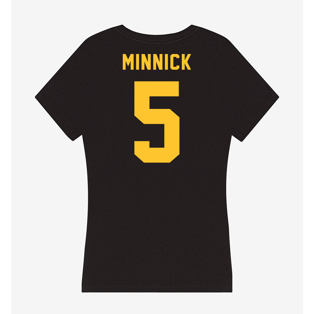 Allegheny - NCAA Women's Field Hockey : Sienna Minnick - Women's V-Neck T-Shirt-1
