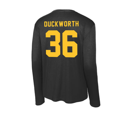Allegheny - NCAA Baseball : Luke Duckworth - Activewear Long Sleeve T-Shirt-1