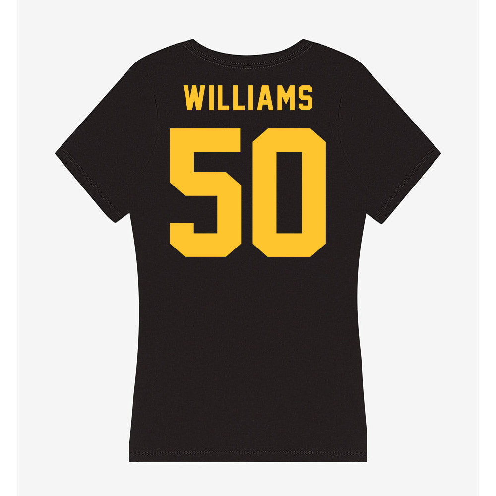 Allegheny - NCAA Baseball : Caden Williams - Women's V-Neck T-Shirt-1