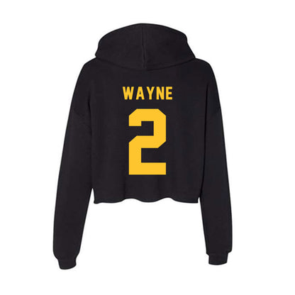 Allegheny - NCAA Football : Landon Wayne - Women's Crop Fleece Hoodie-1