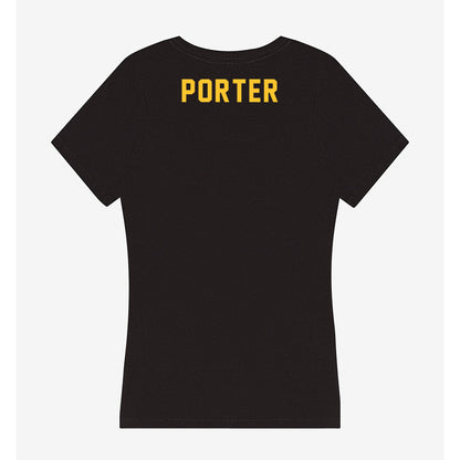 Allegheny - NCAA Football : Gabe Porter - Women's V-Neck T-Shirt-1