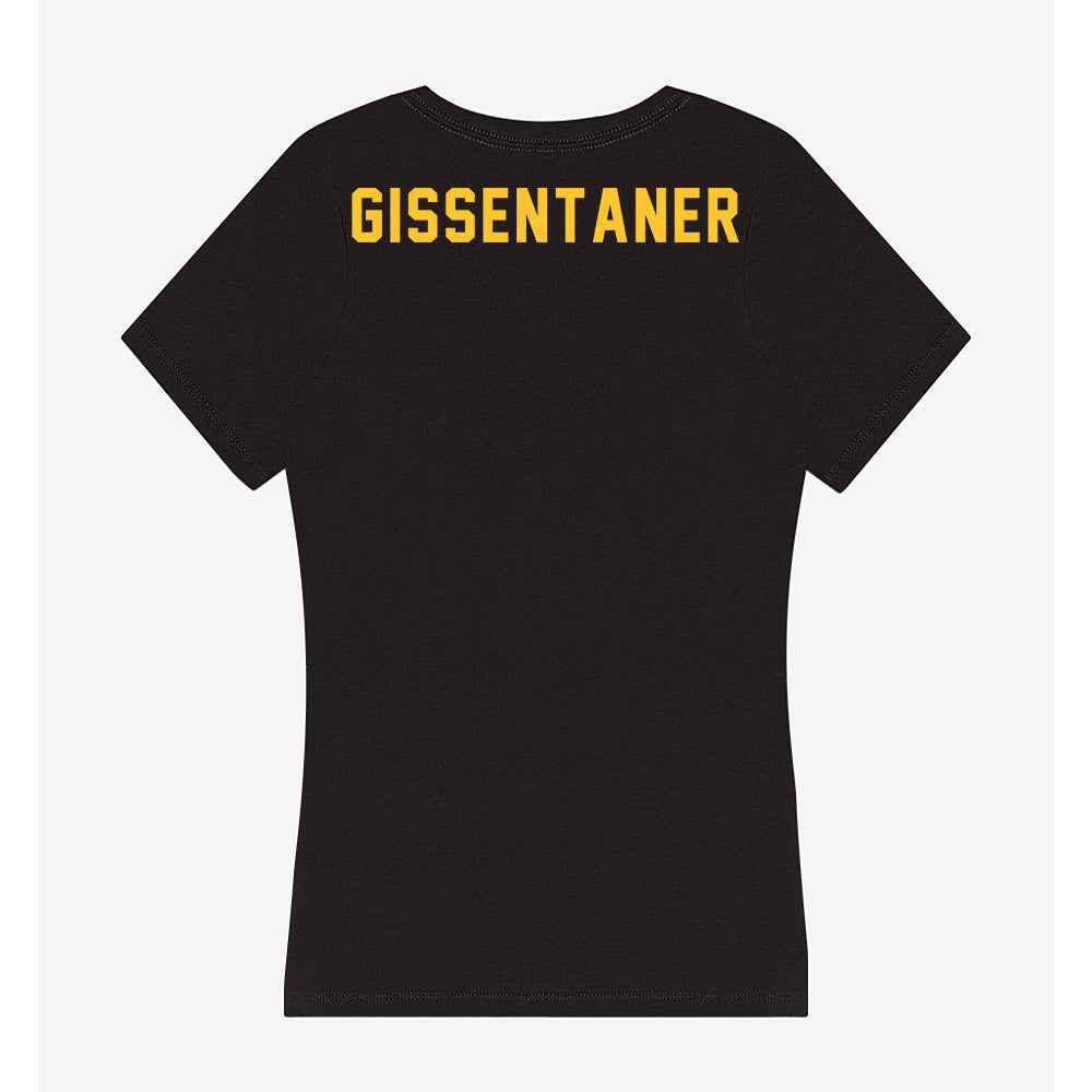Allegheny - NCAA Football : CJ Gissentaner - Women's V-Neck T-Shirt-1