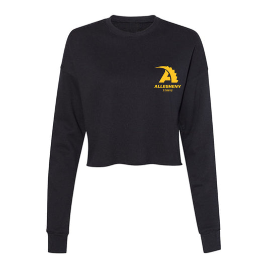 Allegheny - NCAA Women's Tennis : Gabrielle Bassette - Women's Cropped Crew Fleece-0