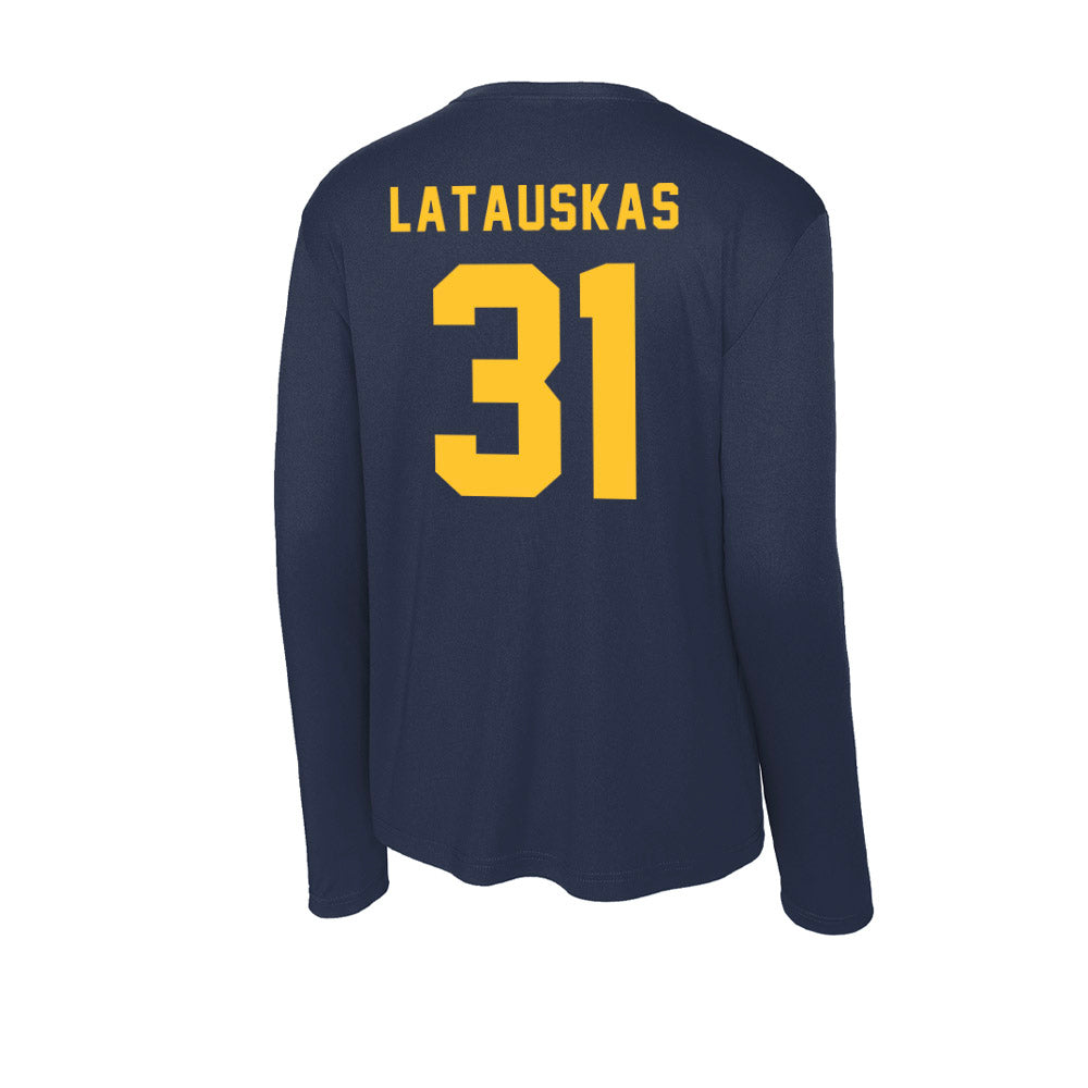 Allegheny - NCAA Men's Basketball : Pijus Latauskas - Classic Shersey Activewear Long Sleeve T-Shirt-1