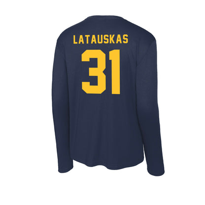 Allegheny - NCAA Men's Basketball : Pijus Latauskas - Classic Shersey Activewear Long Sleeve T-Shirt-1