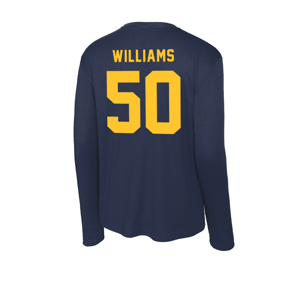 Allegheny - NCAA Baseball : Caden Williams - Classic Shersey Activewear Long Sleeve T-Shirt-1