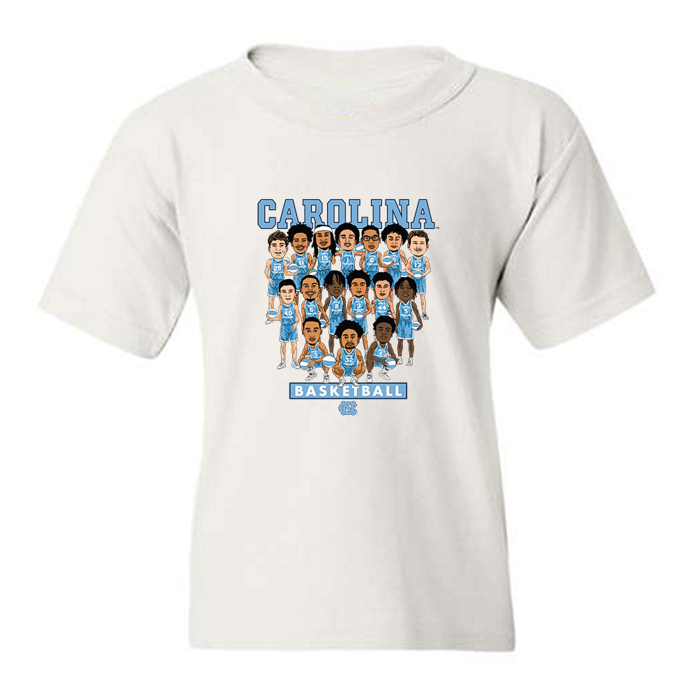 UNC - NCAA Men's Basketball : - Youth T-Shirt-0
