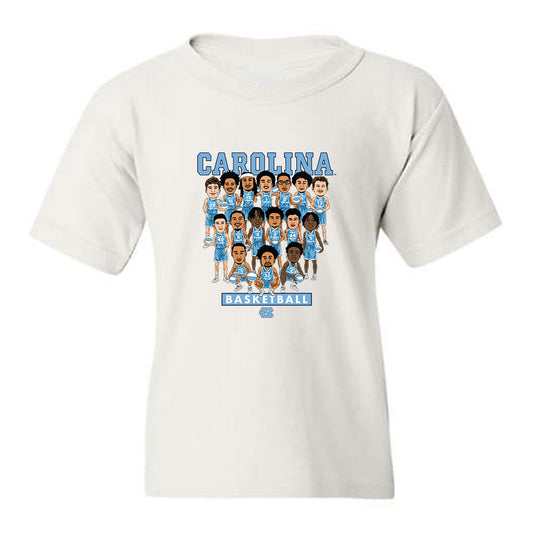 UNC - NCAA Men's Basketball : - Youth T-Shirt-0