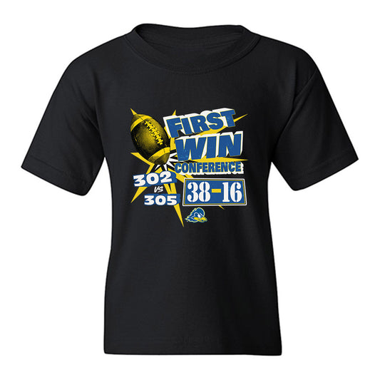 Delaware - NCAA Football : First Conference Win Youth T-Shirt-0