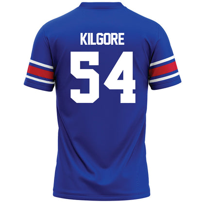 SMU - NCAA Football : Alexander Kilgore - Blue Premium Football Jersey-1