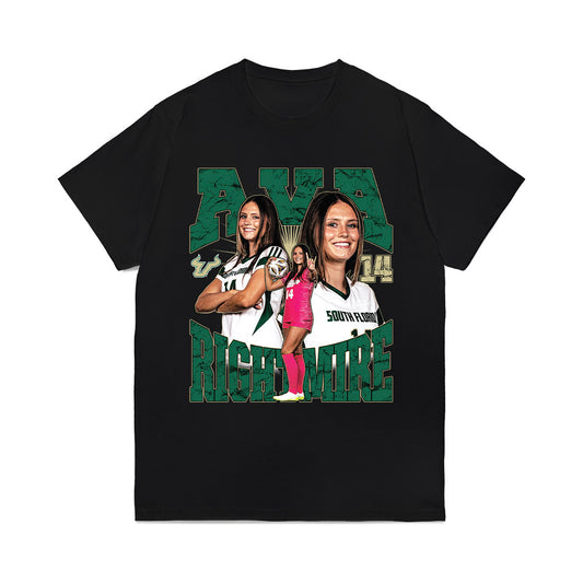 USF - NCAA Women's Soccer : Ava Rightmire - Collage Comfort Colors T-Shirt-0