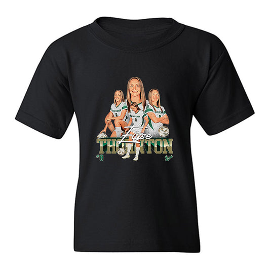 USF - NCAA Women's Soccer : Elyse Thornton - Collage Youth T-Shirt-0