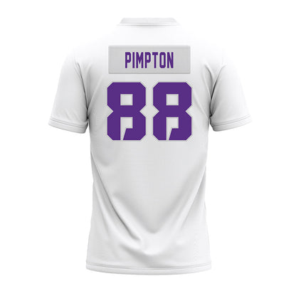 TCU - NCAA Football : KaMorreun Pimpton - White Premium Football Jersey-1