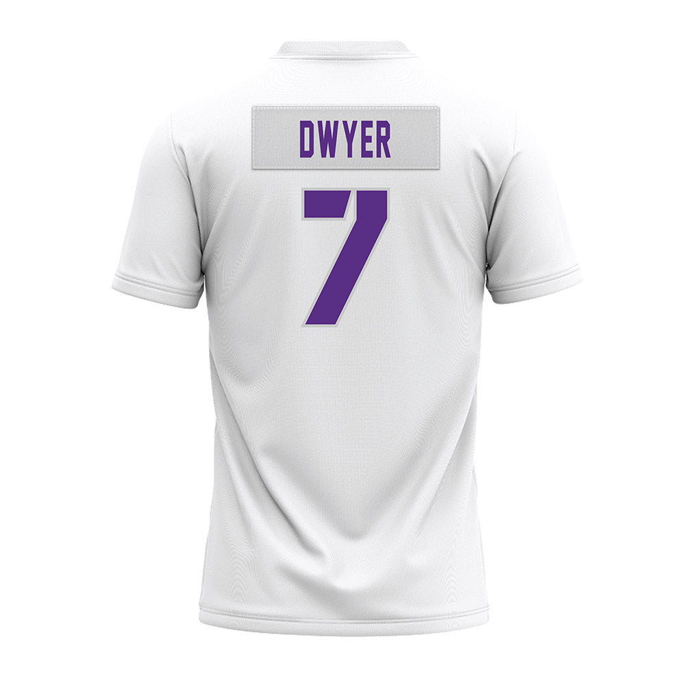 TCU - NCAA Football : Jordan Dwyer - White Premium Football Jersey-1