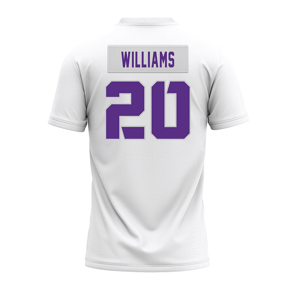 TCU - NCAA Football : Anthony Williams - White Premium Football Jersey-1