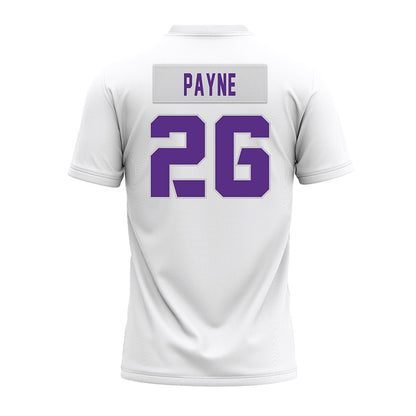 TCU - NCAA Football : Jeremy Payne - White Premium Football Jersey-1