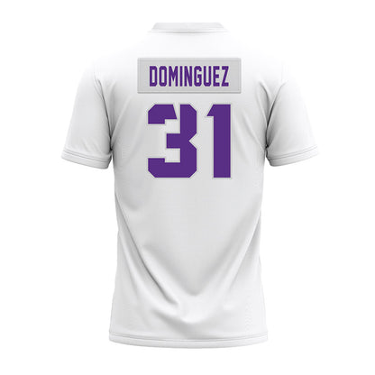 TCU - NCAA Football : Noriel Dominguez - White Premium Football Jersey-1