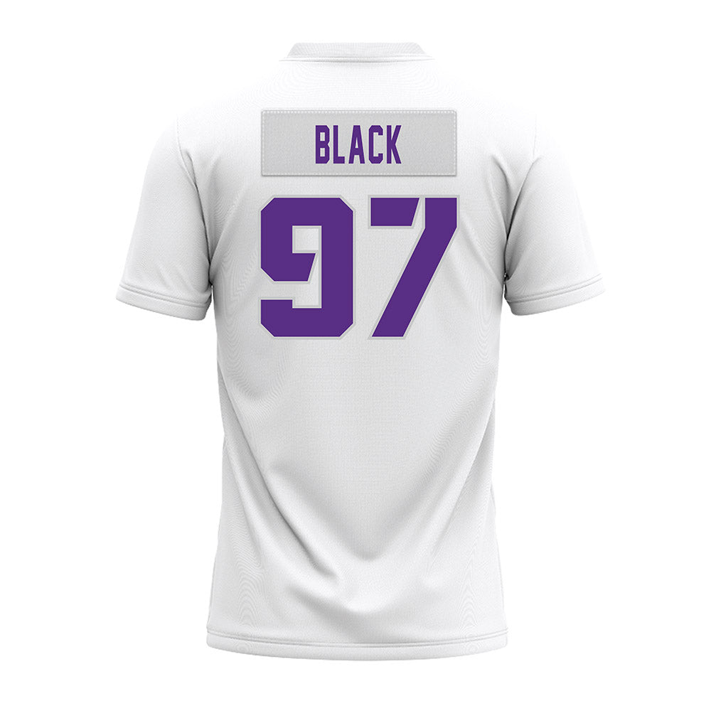 TCU - NCAA Football : Easton Black - White Premium Football Jersey-1
