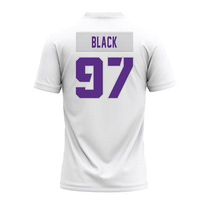 TCU - NCAA Football : Easton Black - White Premium Football Jersey-1