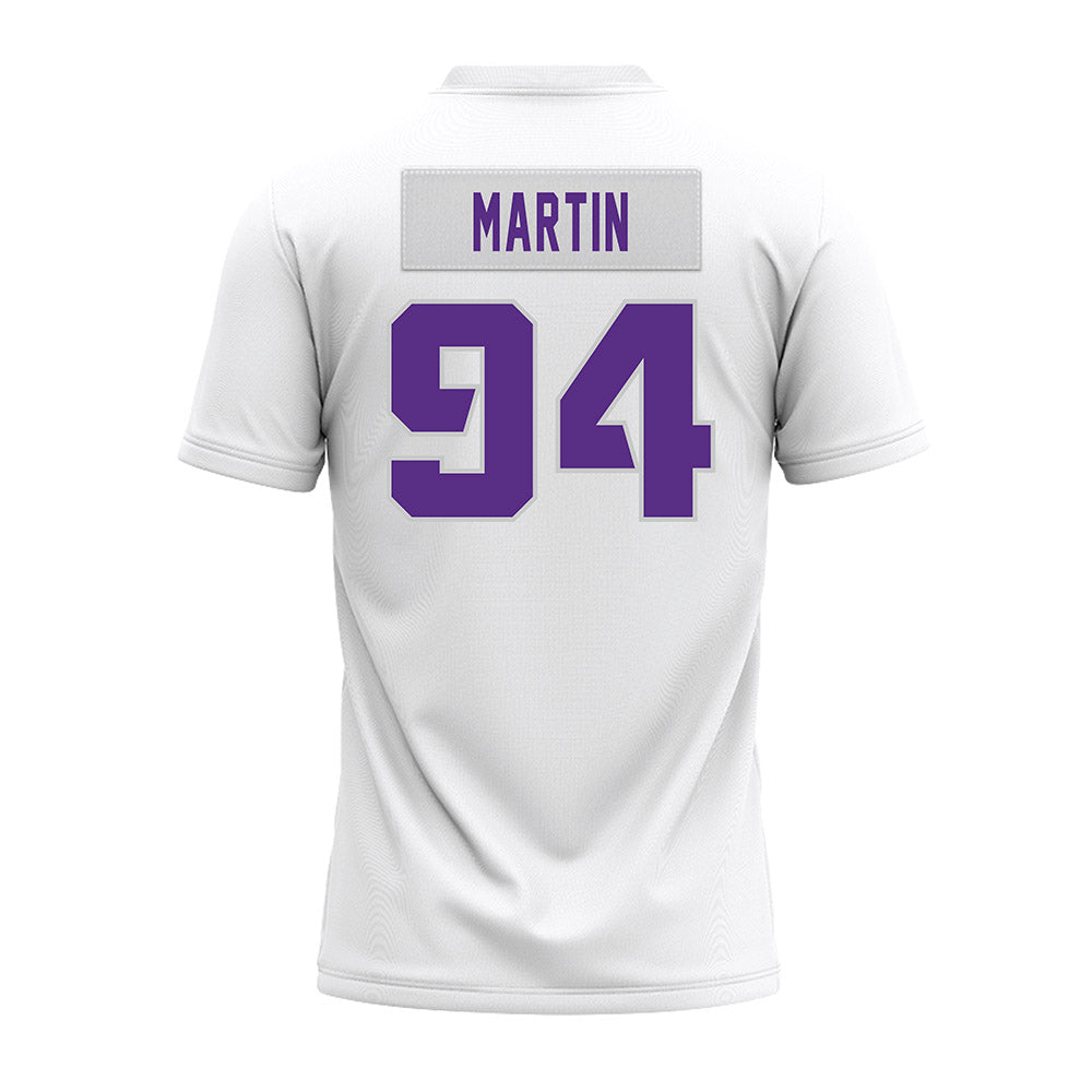 TCU - NCAA Football : Jared Martin - White Premium Football Jersey-1