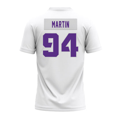 TCU - NCAA Football : Jared Martin - White Premium Football Jersey-1