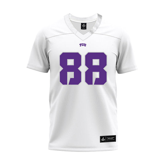 TCU - NCAA Football : KaMorreun Pimpton - White Premium Football Jersey-0