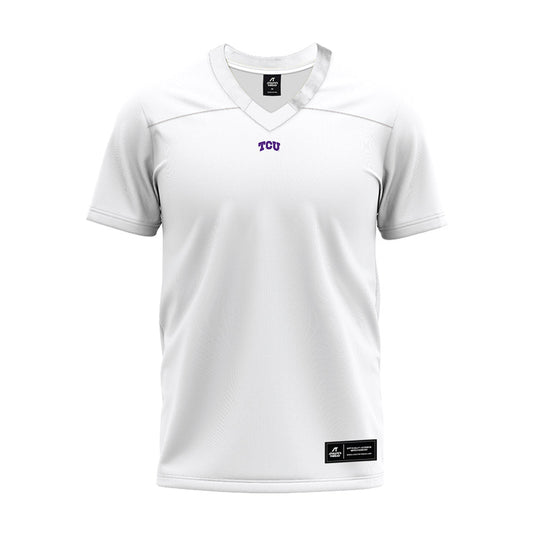 TCU - NCAA Football : Michael Short - White Premium Football Jersey-0
