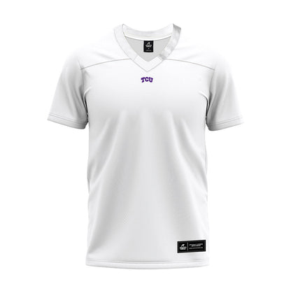TCU - NCAA Football : Noah McKinney - White Premium Football Jersey-0