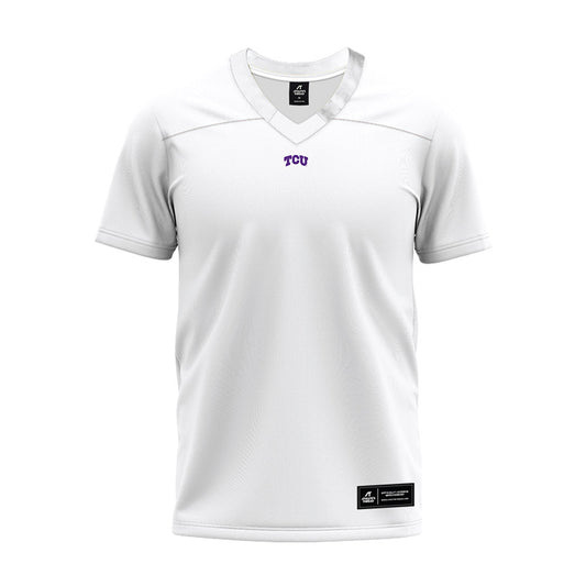 TCU - NCAA Football : Kalen Carroll - White Premium Football Jersey-0