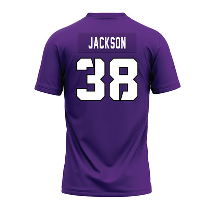 TCU - NCAA Football : Gil Jackson - Purple Premium Football Jersey-1