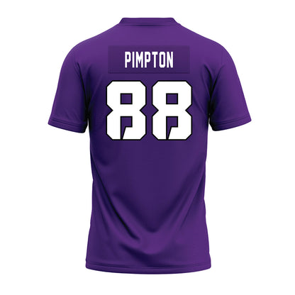 TCU - NCAA Football : KaMorreun Pimpton - Purple Premium Football Jersey-1