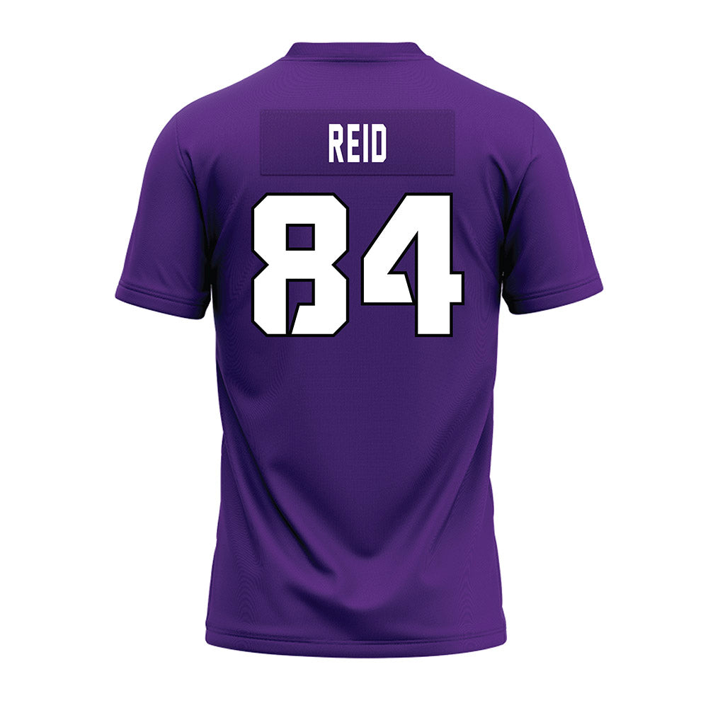 TCU - NCAA Football : Cooper Reid - Purple Premium Football Jersey-1