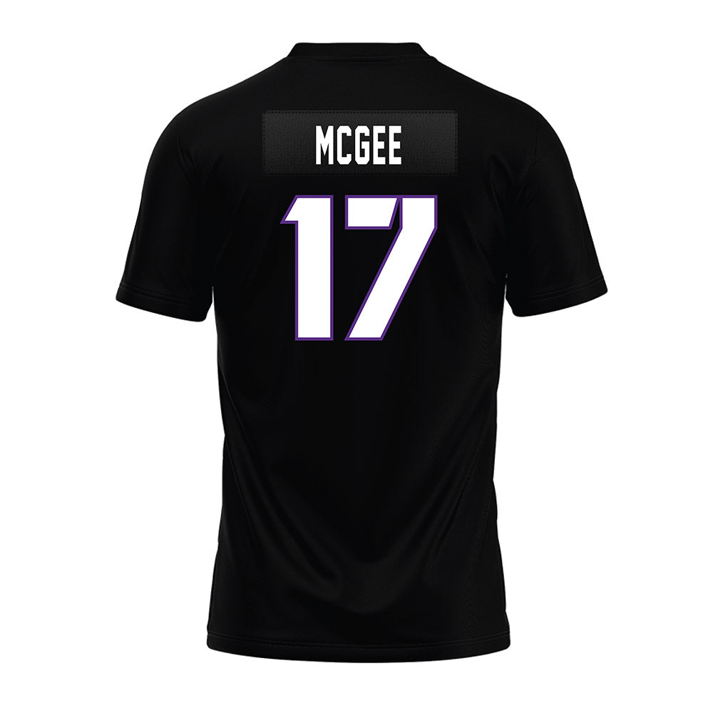 TCU - NCAA Football : DeVondre McGee - Black Premium Football Jersey-1