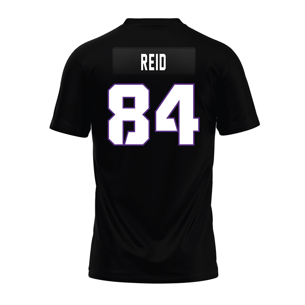 TCU - NCAA Football : Cooper Reid - Black Premium Football Jersey-1