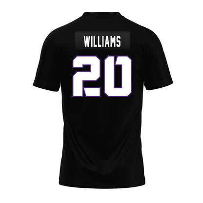 TCU - NCAA Football : Anthony Williams - Black Premium Football Jersey-1