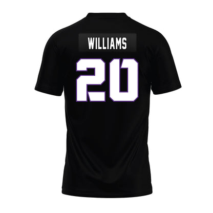 TCU - NCAA Football : Anthony Williams - Black Premium Football Jersey-1