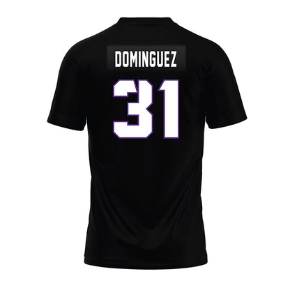 TCU - NCAA Football : Noriel Dominguez - Black Premium Football Jersey-1